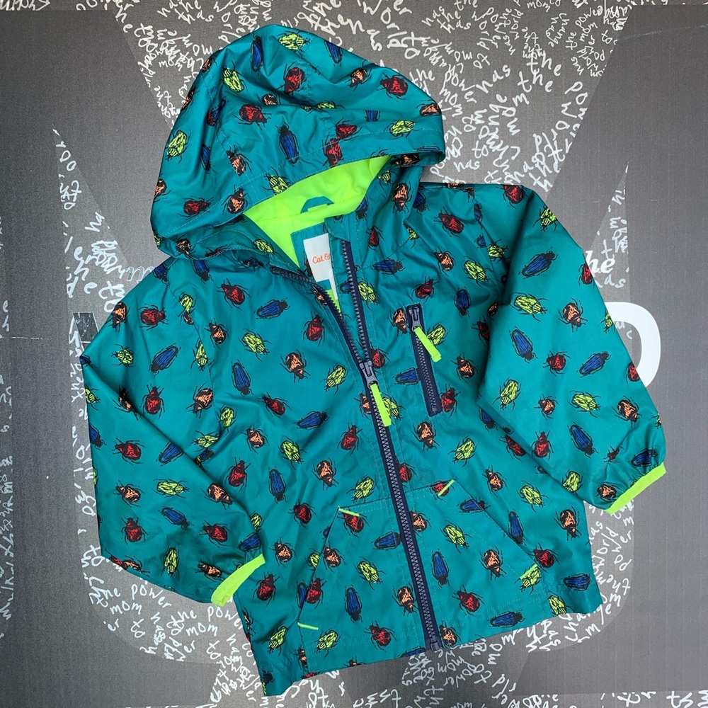 **FAB FIND** Colorful Beetle Boys Spring Jacket